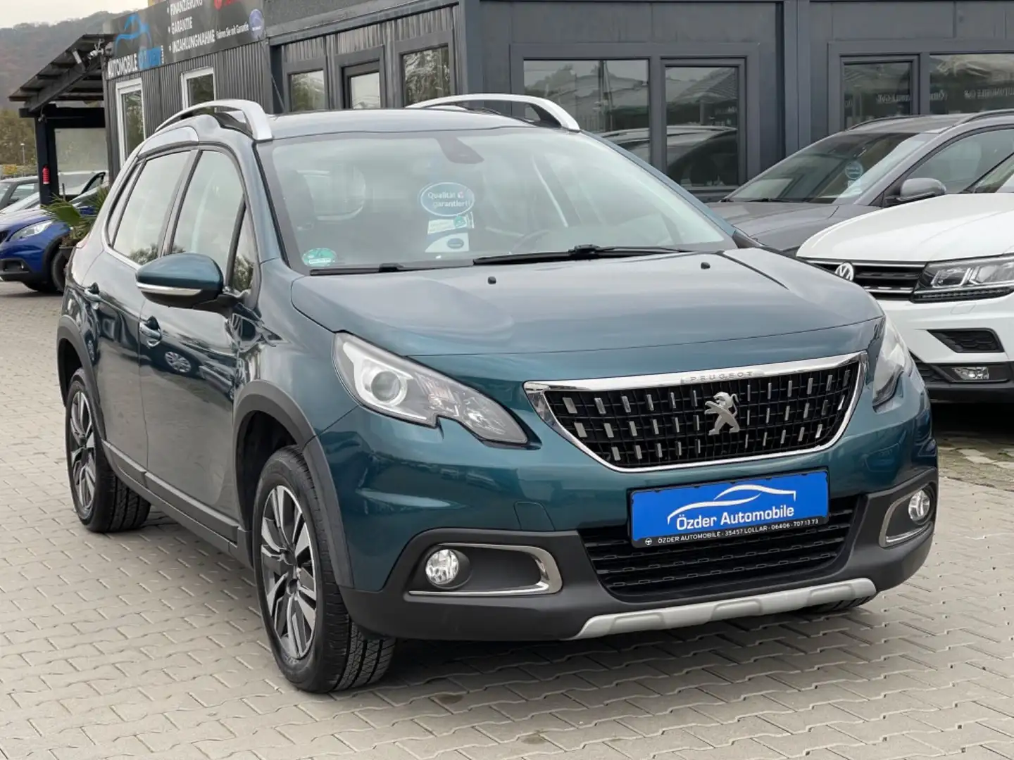 Peugeot 2008 Allure+Garantie+Finanzierung+TÜV NEU+ Blau - 2