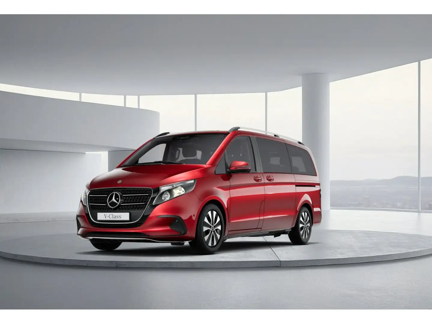 Mercedes-Benz V 250 NAVI+DISTRO+SHZ+AHK+KAMERA+8SI+CARPLAY Rot - 1