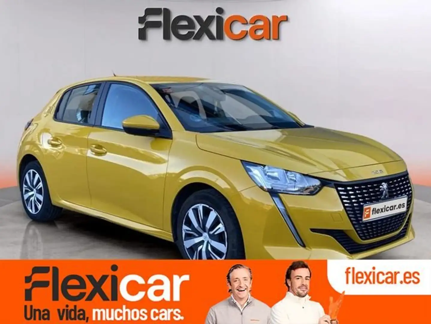 Peugeot 208 1.2 Puretech S&S Active Pack 75 Jaune - 1