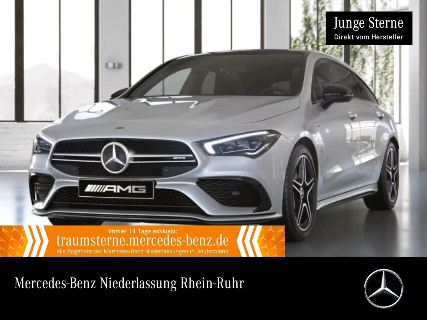Mercedes-Benz CLA 35 AMG CLA 35 4M AMG+PANO+MULTIBEAM+KAMERA+TOTW+7G Weiß - 1