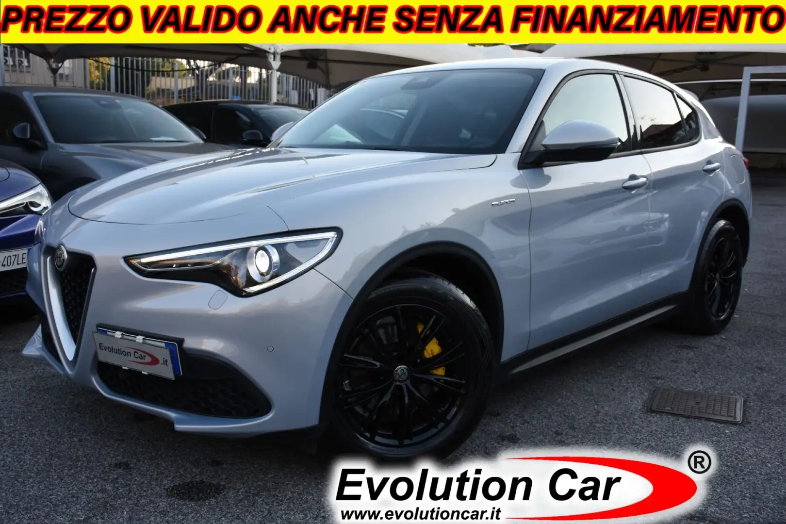 Alfa Romeo Stelvio 2.2 160 CV AT8 RWD Super *MY21*SEDILI ELETTRICI* Bianco - 1