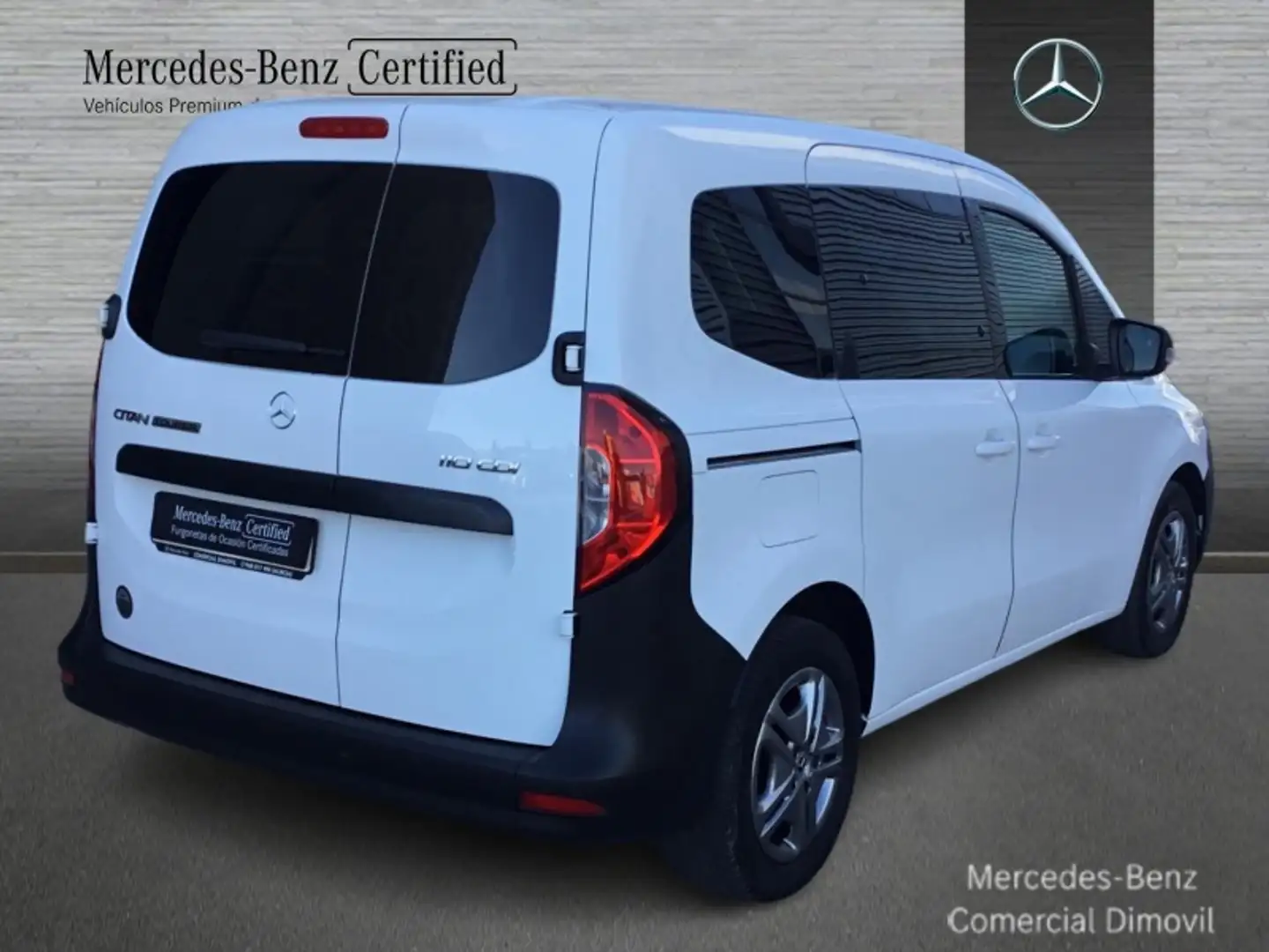 Mercedes-Benz Citan N1 Tourer 110CDI Largo Base Blanco - 2