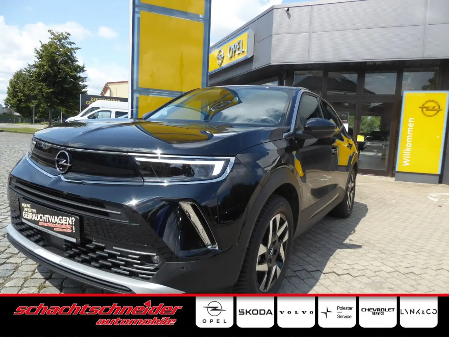 Opel Mokka-E Elegance+Kamera+LED+Keyless Schwarz - 1
