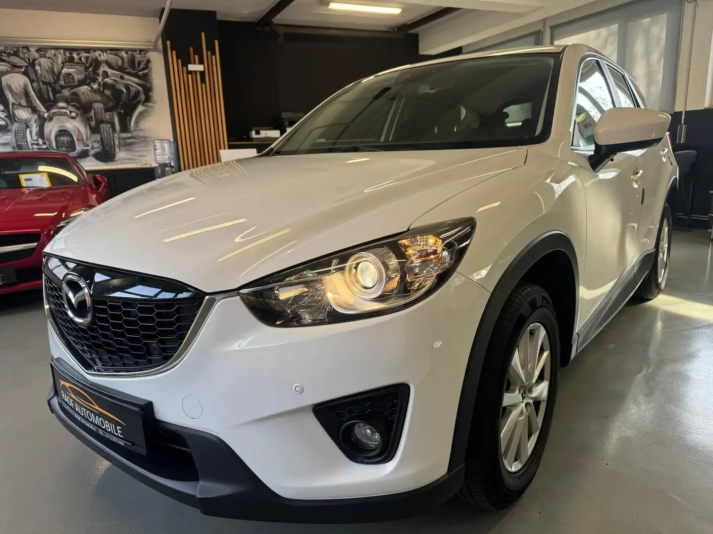 Mazda CX-5 Center-Line 2WD 2.2 AHK KLIMA NAVIGATIONS. Weiß - 1