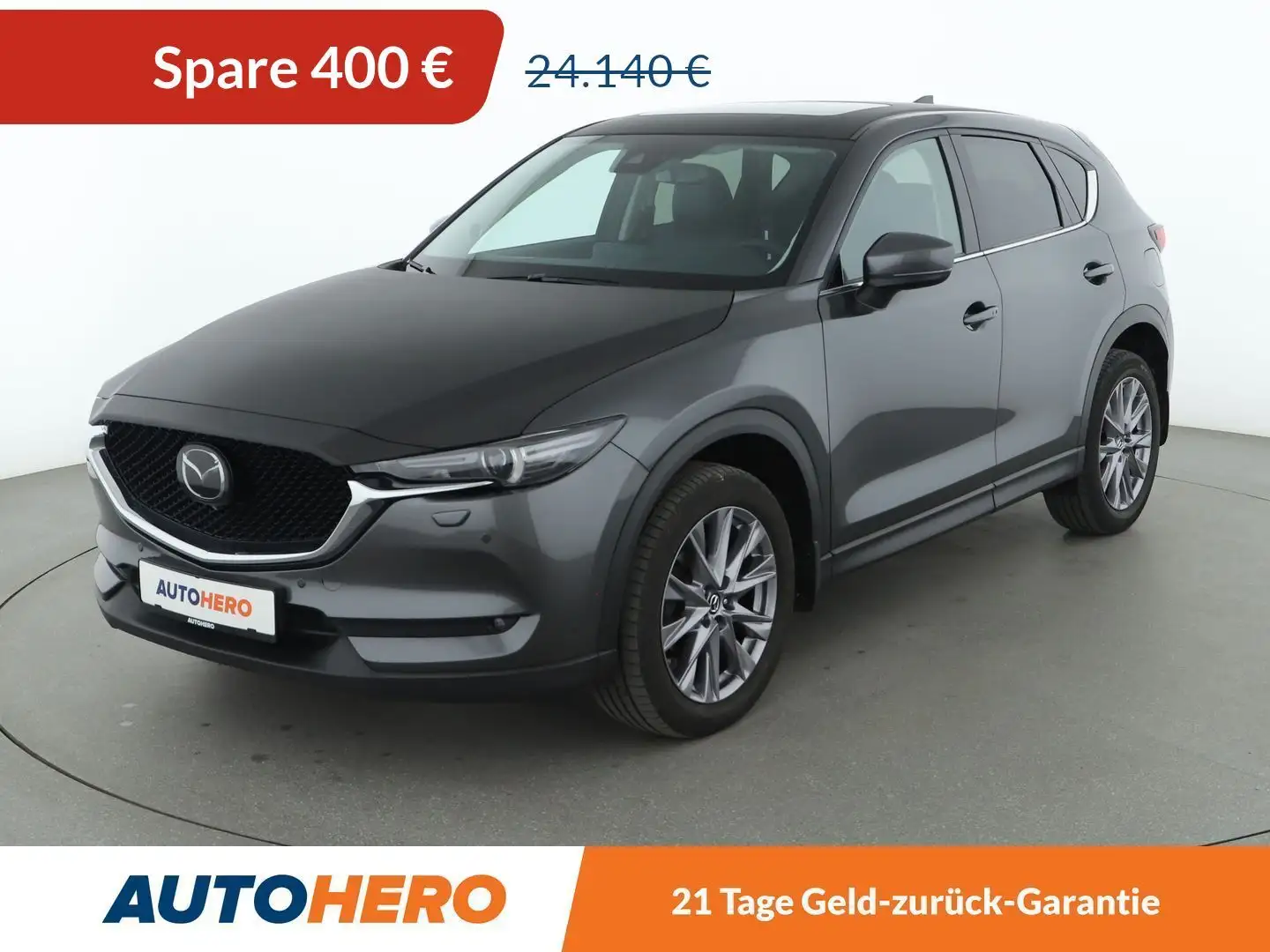Mazda CX-5 2.2 Turbodiesel Sports-Line AWD Aut.*NAVI*ACC*CAM* Grau - 1