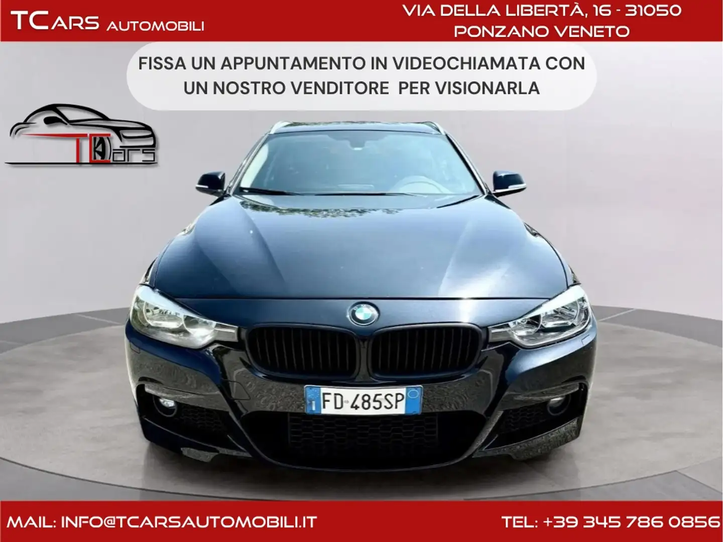 BMW 316 316d EURO 6B CON 3 ANNI GARANZIA TOP Gris - 1