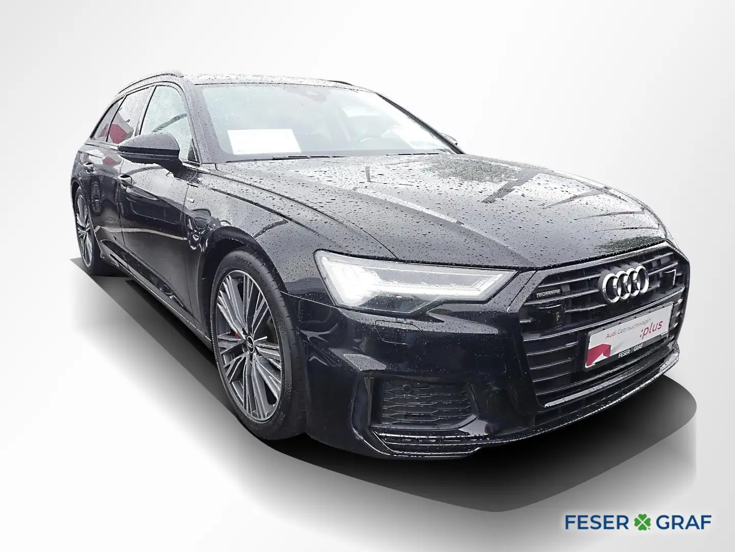 Audi A6 Avant 55 TFSIe qu. sport AHK HuD Matrix Zwart - 2