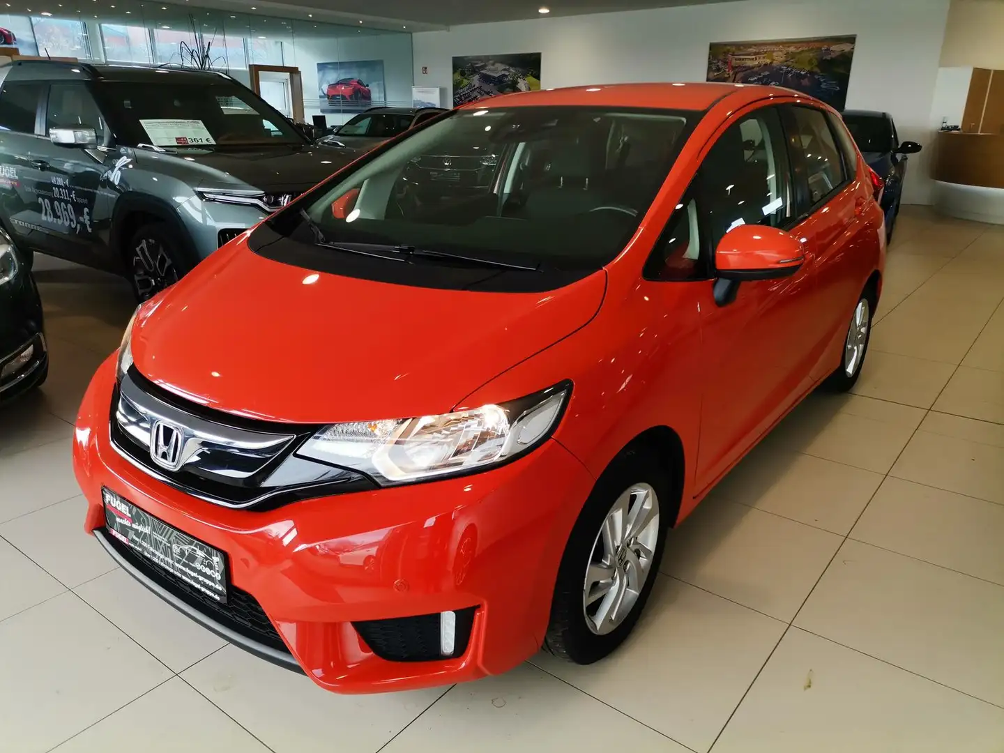 Honda Jazz 1.3 i-VTEC Comfort AHZV|SHZ|Temp|PDC|Alu15Z. Arancione - 2