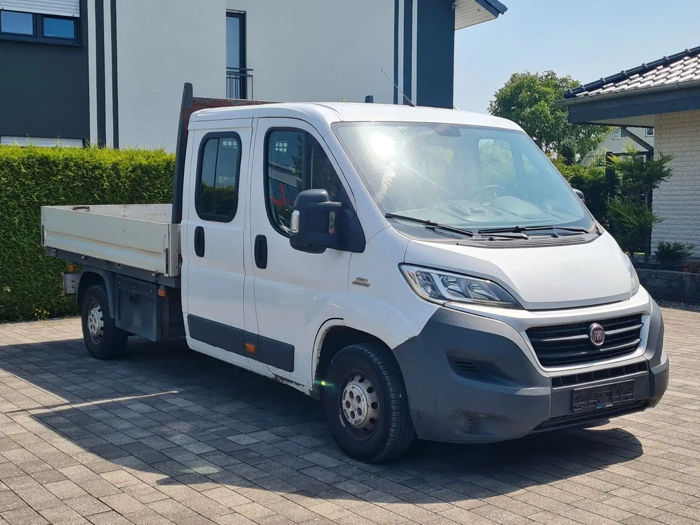 Fiat Ducato Pritsche Maxi DoKa 35 130 L4 *7-Sitze,L4* Beyaz - 2