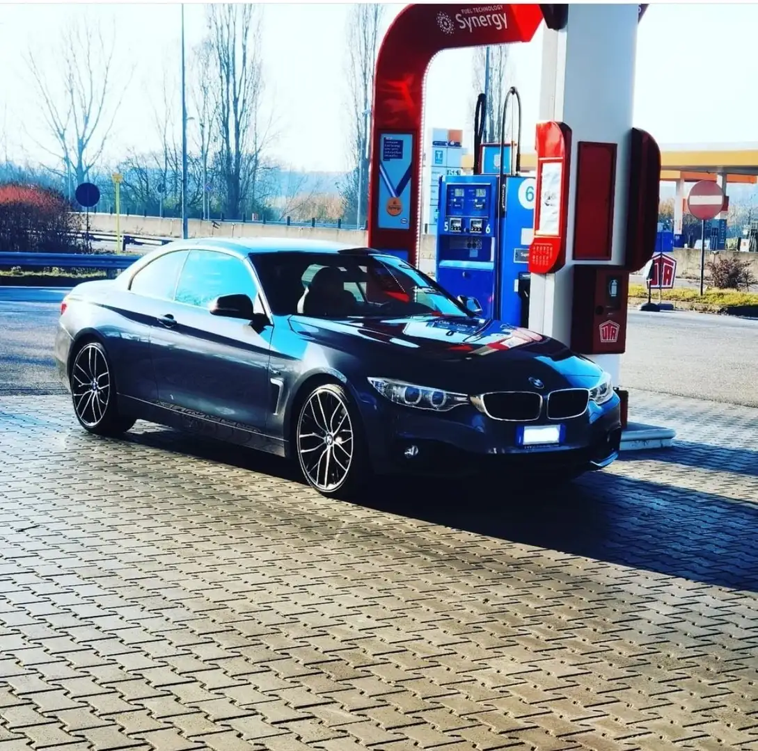 BMW 435 435i Cabrio Sport auto Grigio - 2