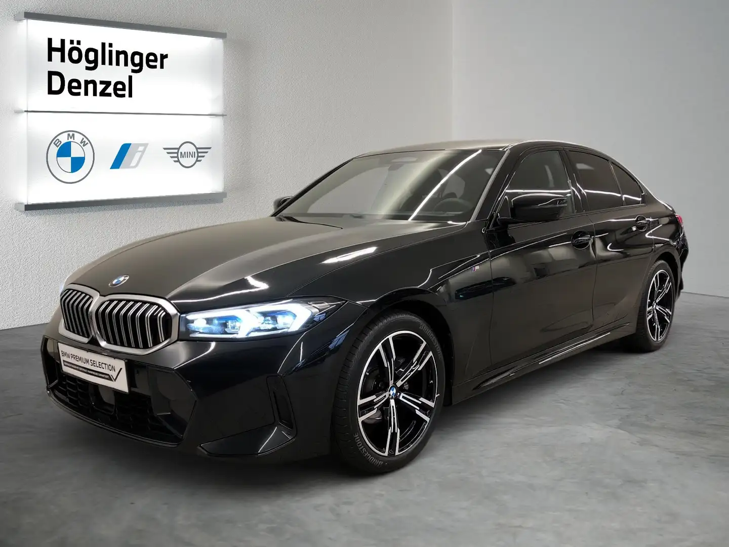 BMW 318 318d Schwarz - 2
