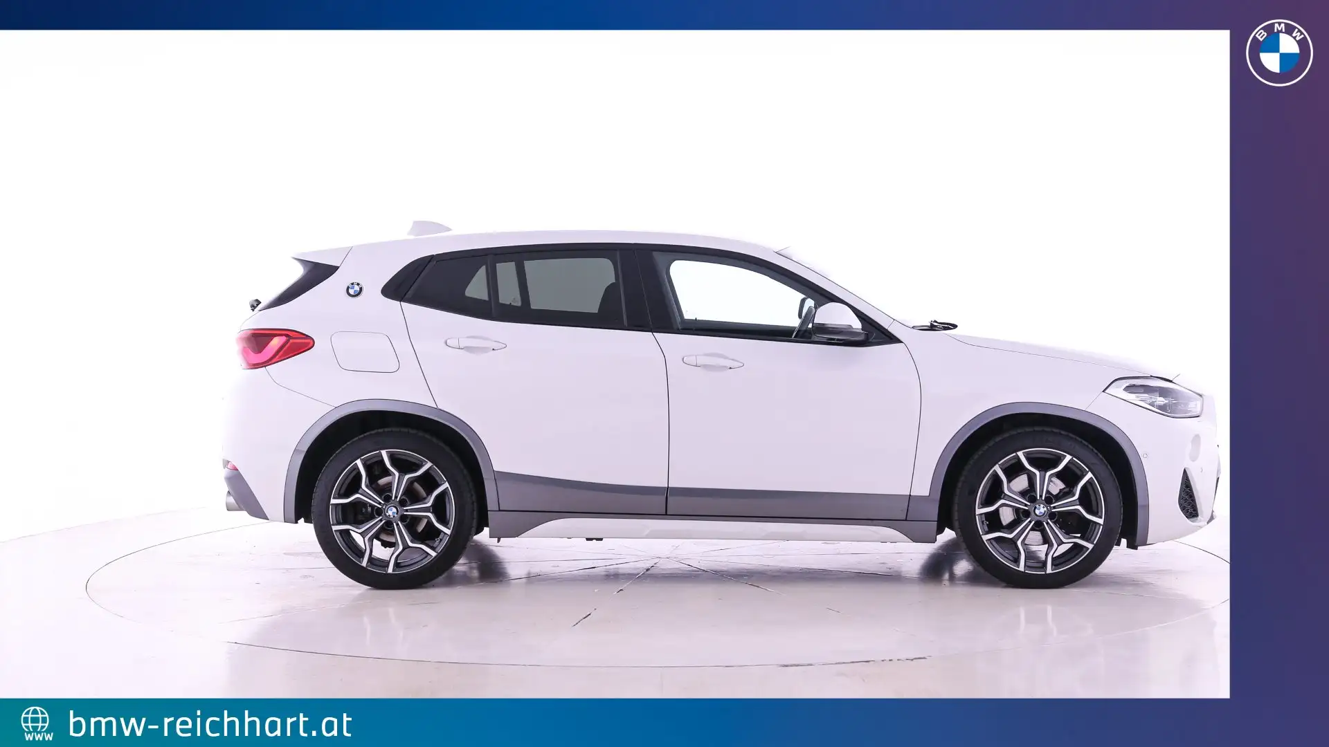 BMW X2 xDrive18d M-Sport X / LED-Scheinwerfer erw. / Rückfahrkamera / Sitzheizung Weiß - 2