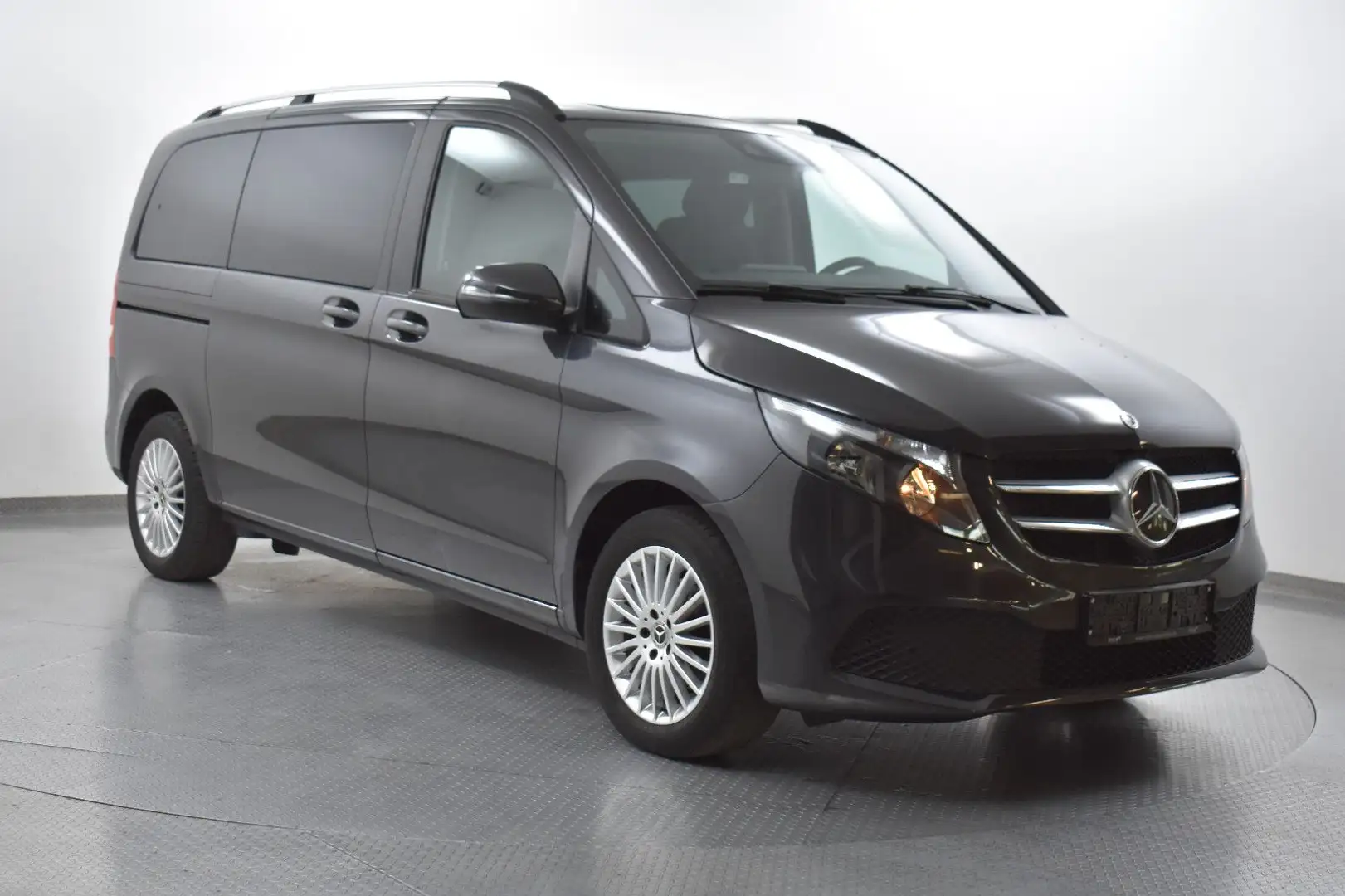 Mercedes-Benz V 220 V220d Rise 9G 2X TÜR+NAVI+KAMER+SHZ+AHK+TEMP+MFL Grey - 1