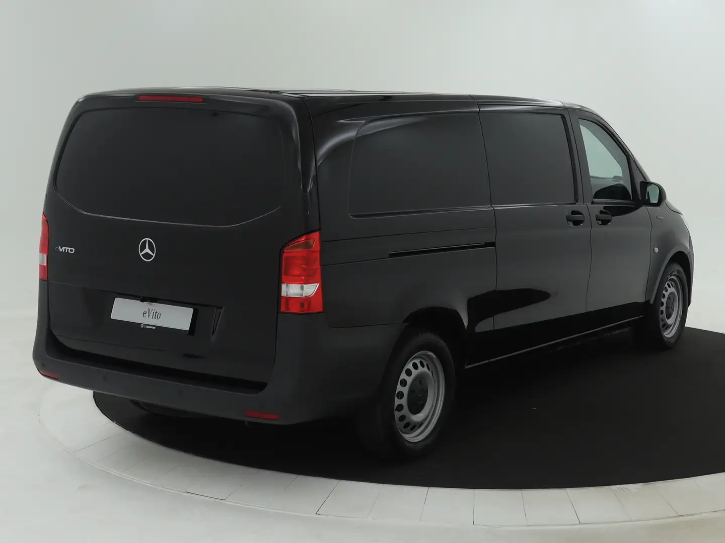 Mercedes-Benz Vito eVito Extra Lang L3 66kWh | Parkeerpakket | Audio3 Zwart - 2