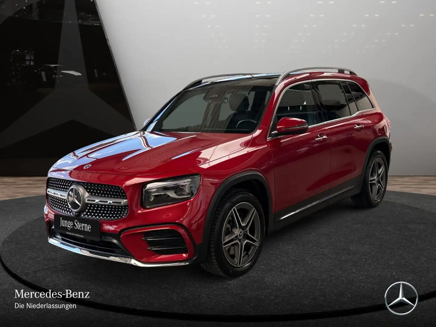 Mercedes-Benz GLB 220 4M AMG+PANO+360°+MULTIBEAM+STHZG+HUD+TOTW Roşu - 2