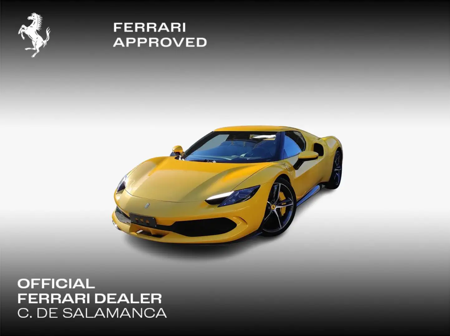 Ferrari 296 V6 Hybrid Żółty - 1
