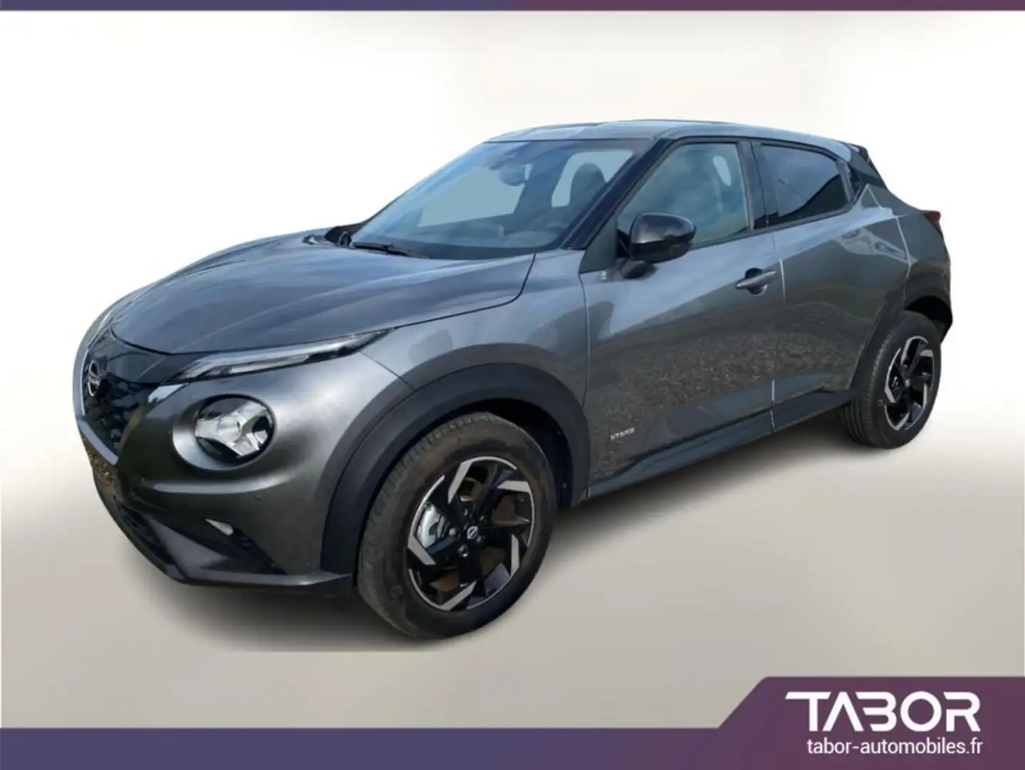 Nissan Juke 1.6 Hybrid 143 N-Connecta GPS cam Gris - 1