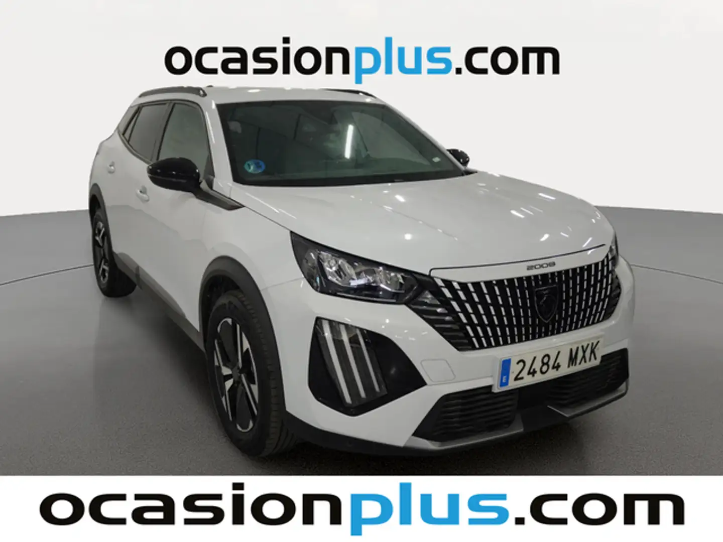Peugeot 2008 Hybrid 136 Allure eDCS6 Blanc - 2