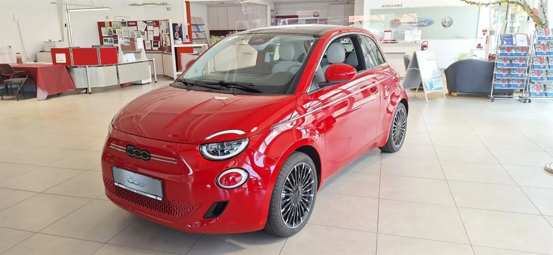 Fiat 500 e 3+1 LaPrima Rot - 1