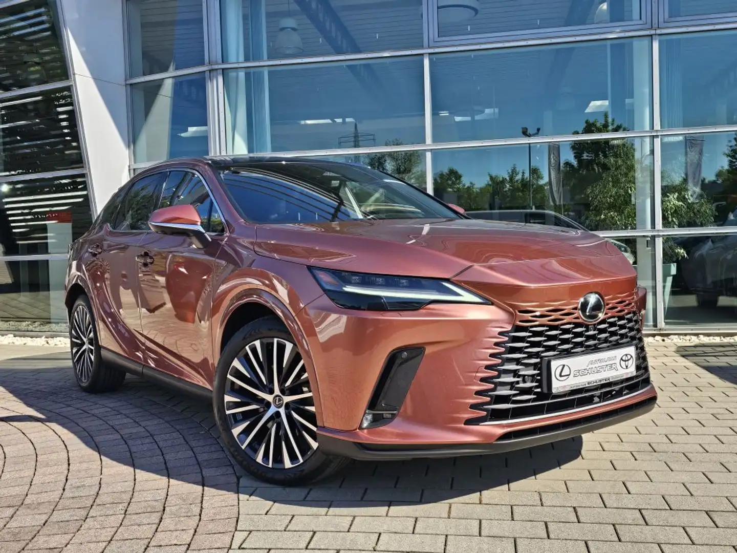 Lexus RX 450h 450h+ (Plug-in-Hybrid) Executive Line Czerwony - 2