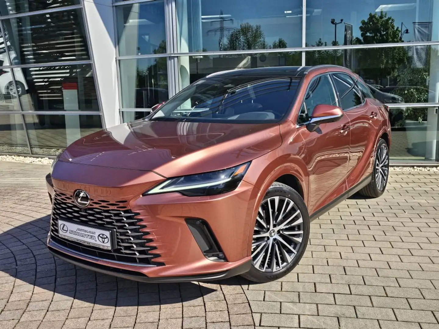 Lexus RX 450h 450h+ (Plug-in-Hybrid) Executive Line Czerwony - 1