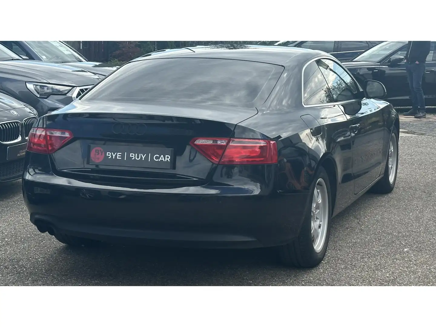 Audi A5 2.0 TFSI - 180 COUPE Ambition Luxe PHASE 1 Zwart - 2