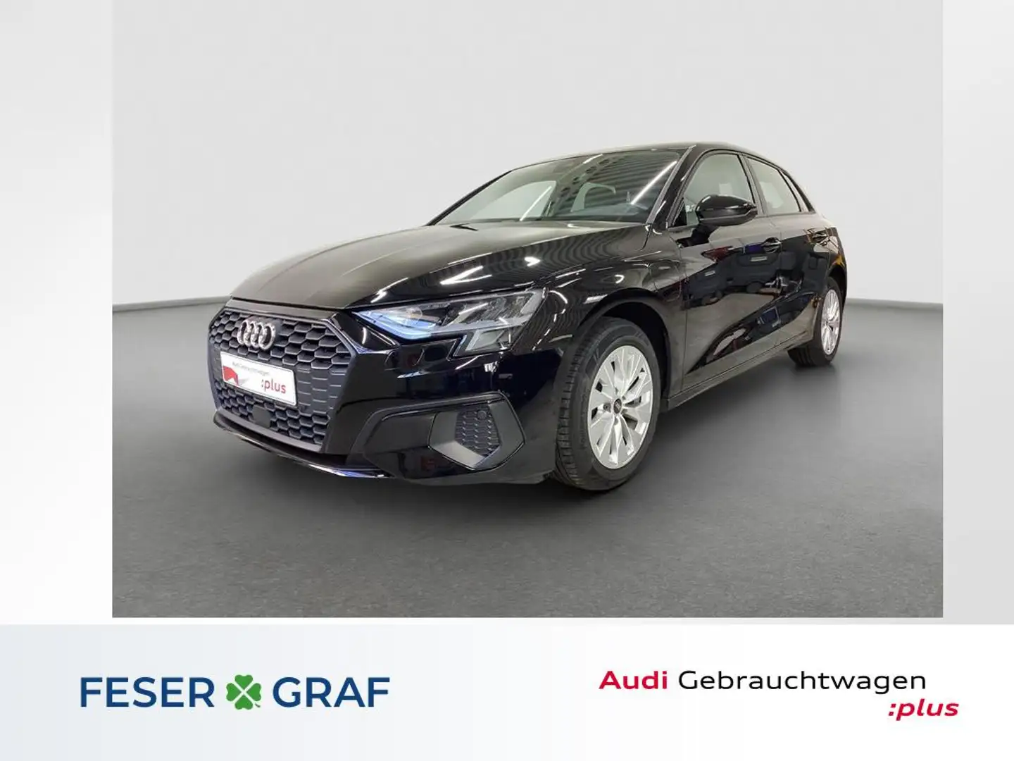 Audi A3 40 TFSI e S tronic HUD ACC RFK Navi Schwarz - 1