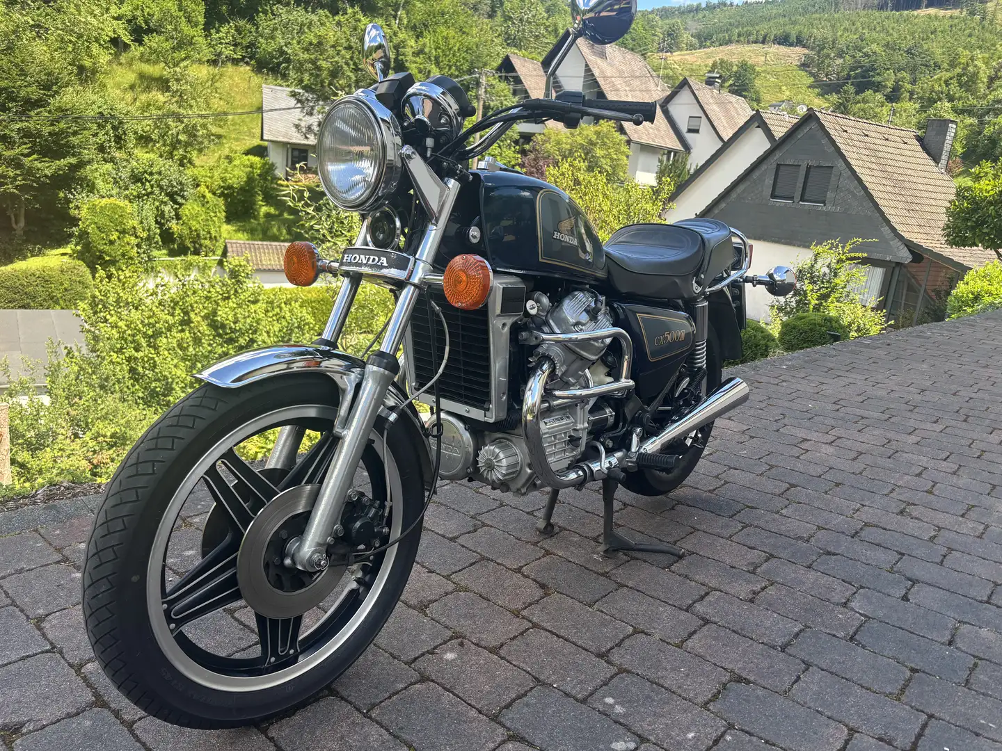 Honda CX 500 c Bleu - 1