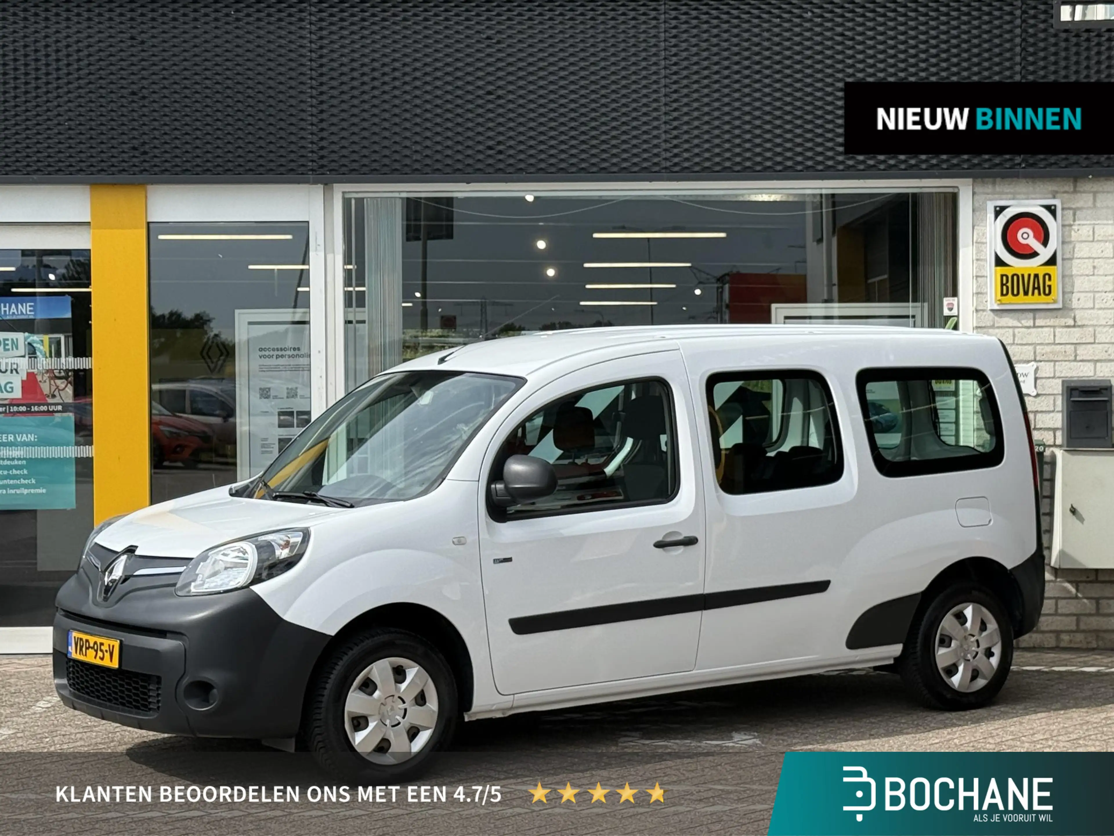 Renault Kangoo Z.E. Maxi (incl. accu) | 93% SoH | Cruise Control | Air