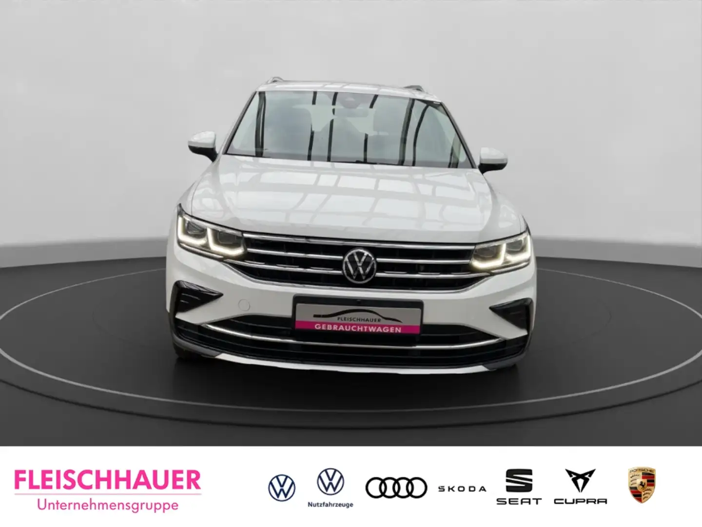 Volkswagen Tiguan Elegance 4Motion TDI BMT Start-Stopp EU6d 2.0 Ele Weiß - 2