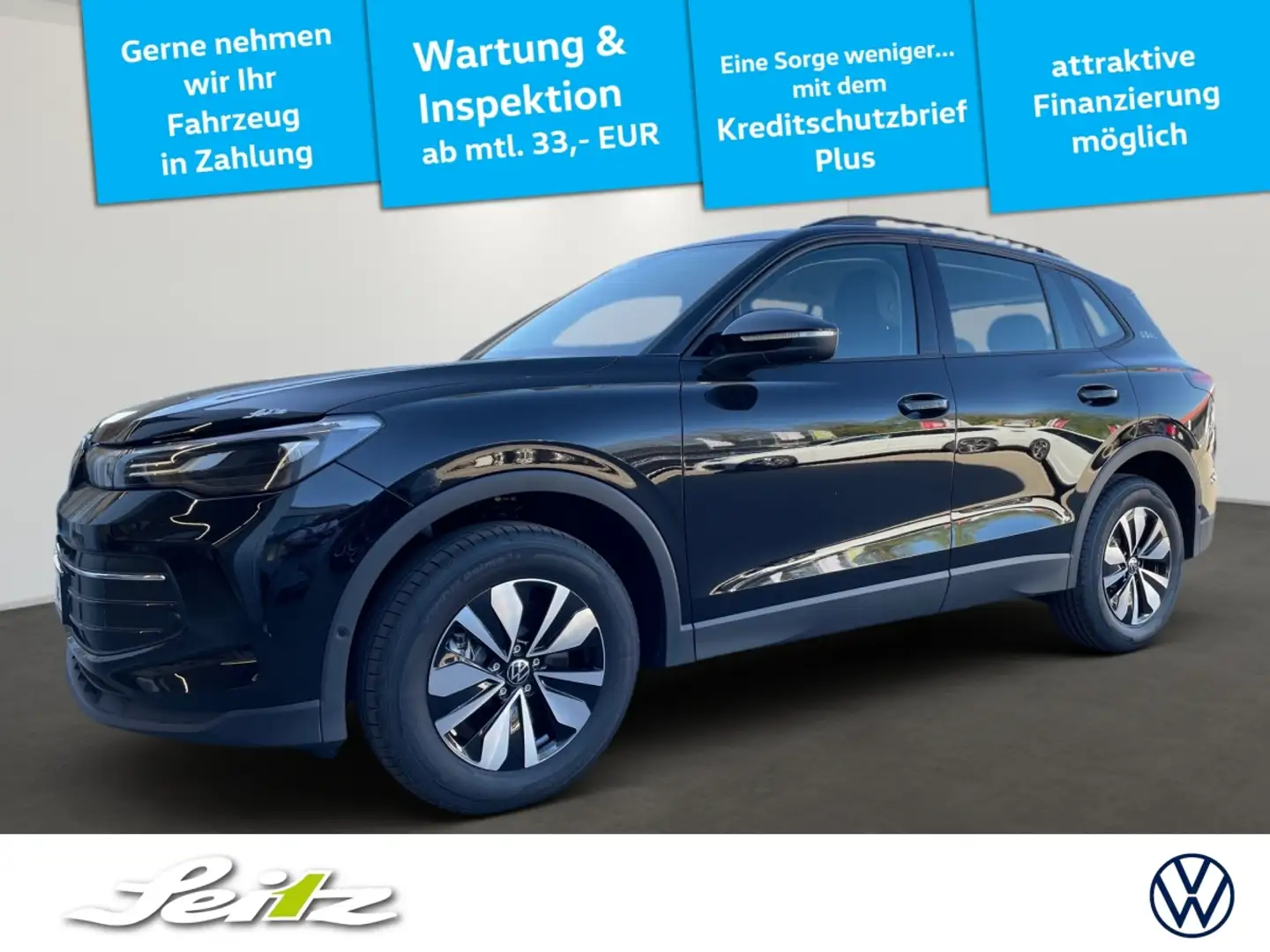 Volkswagen Tiguan 2.0 TSI 4M Goal *AHK*NAVI*KAMERA* Schwarz - 1
