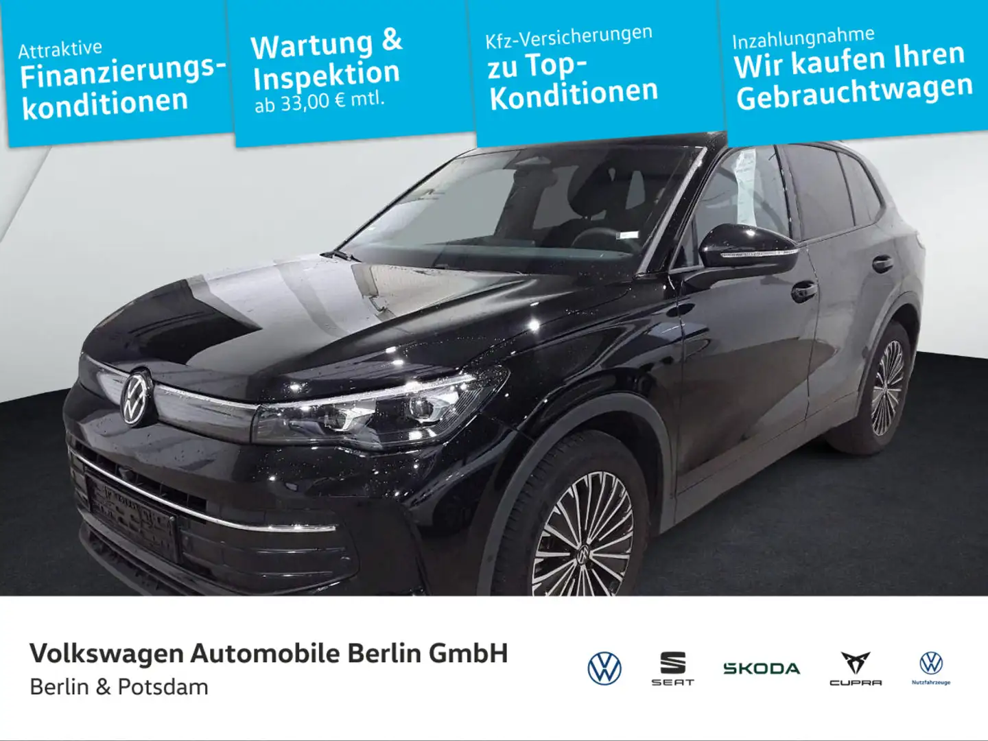 Volkswagen Tiguan 1.5 eTSI Goal 360° Kamera AHK IQ.LIGHT Schwarz - 1