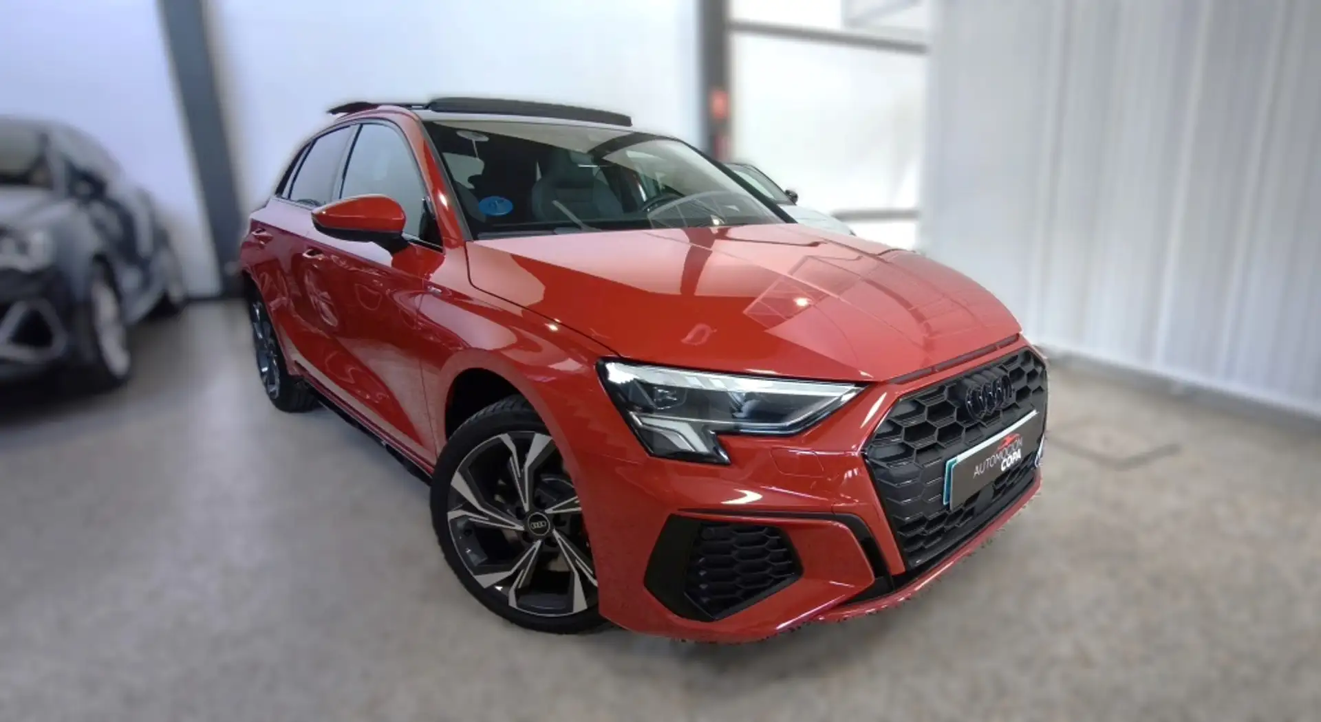 Audi A3 SB 45 TFSIe Competition Black line edition S troni Rouge - 1