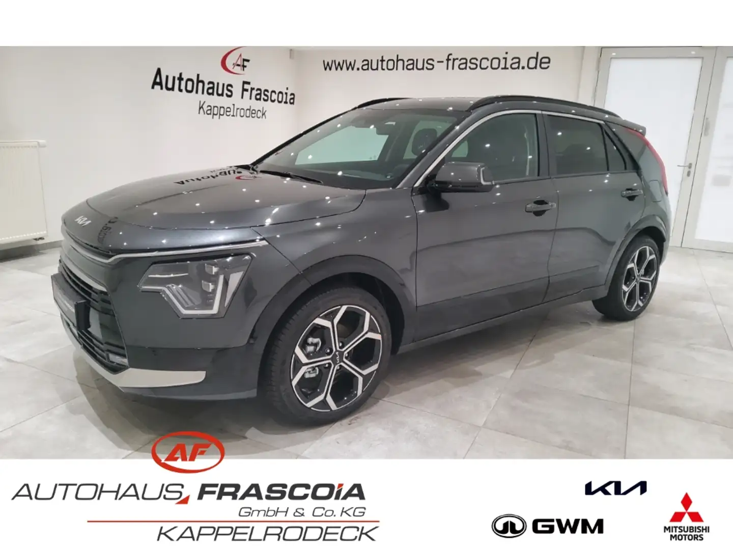 Kia Niro Spirit 1.6 Hybrid EU6d DCT (P3,P4) Navi Leder ACC Grau - 1