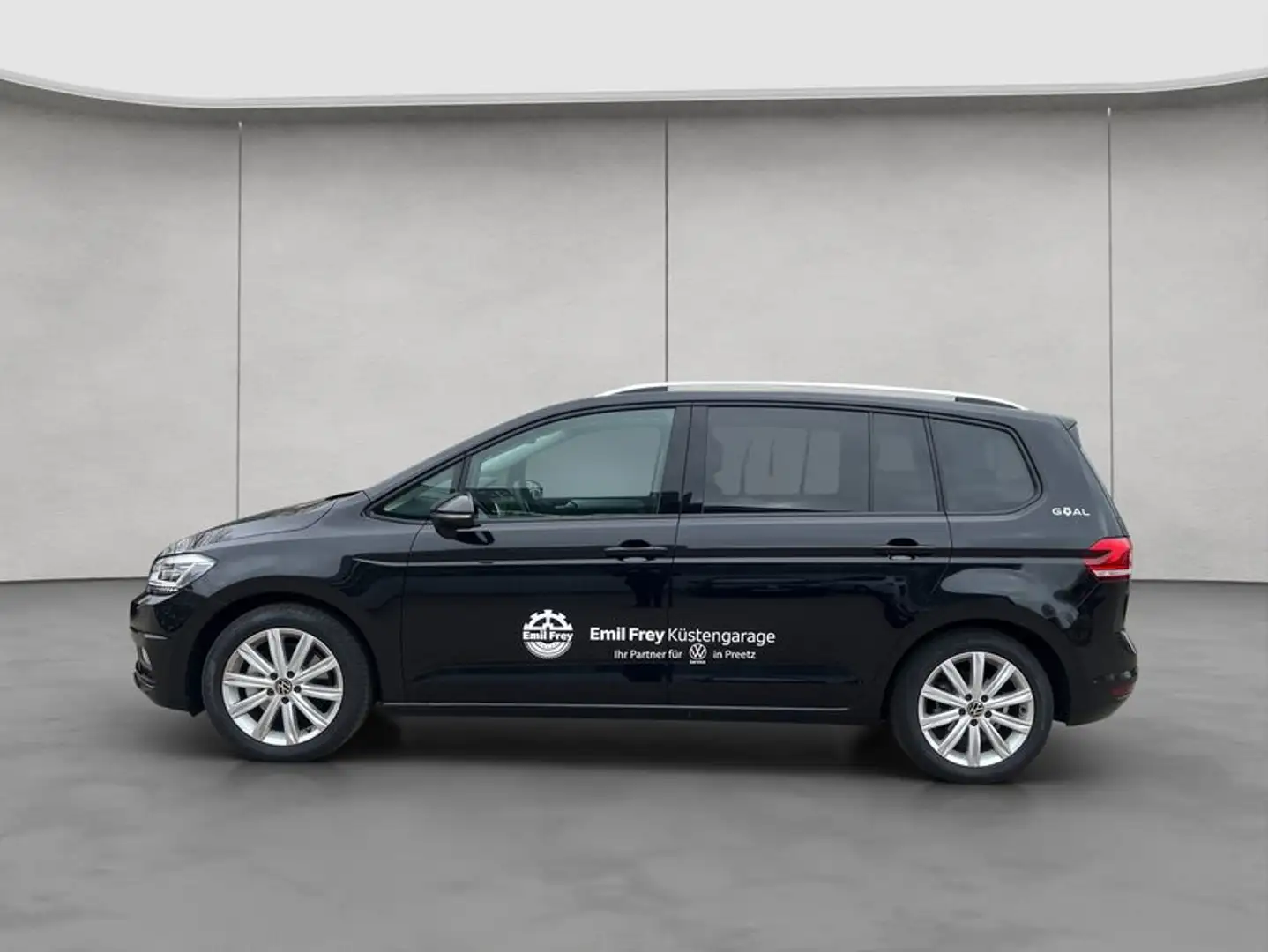 Volkswagen Touran Goal 1.5 TSI DSG AHK RFK GJR Navi Schwarz - 2