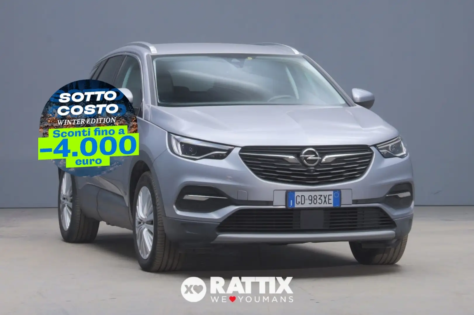 Opel Grandland X 1.6 Phev Business Elegance Auto Grigio - 1