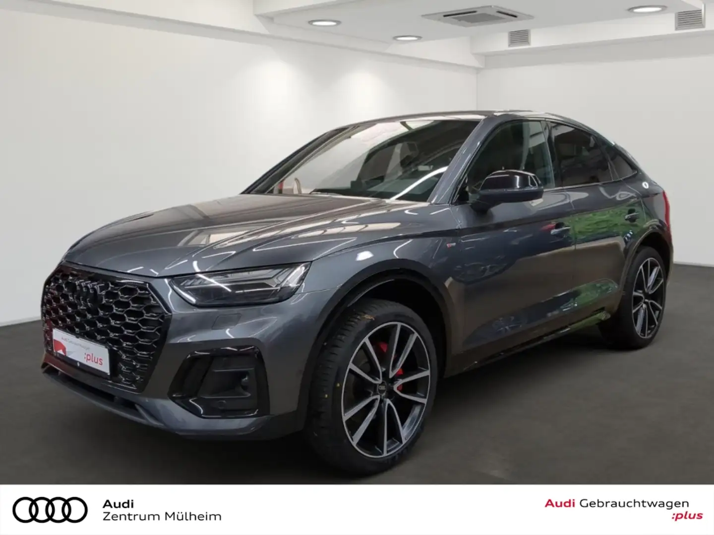 Audi Q5 Sportback 40 TDI quattro S line Navi Matrix virtua Gris - 1
