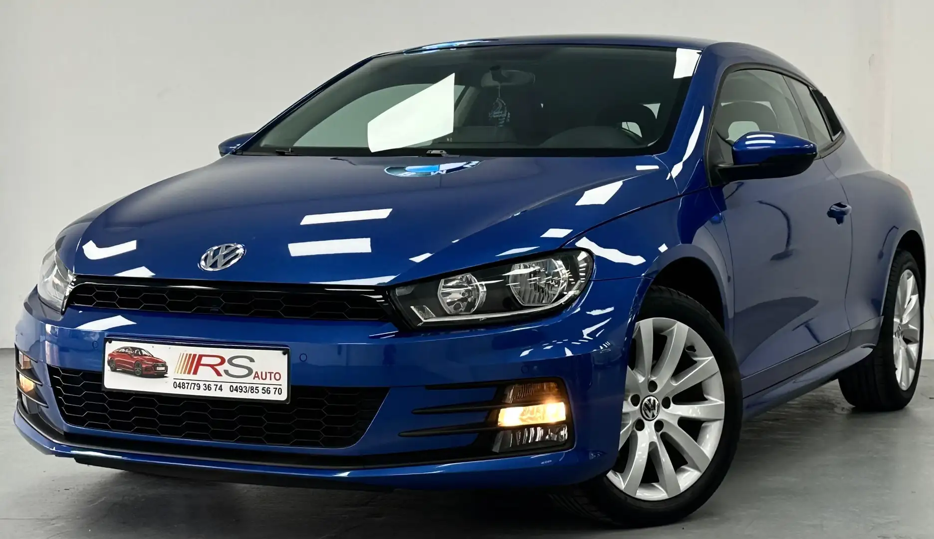 Volkswagen Scirocco 1.4 TSI - GARANTIE 12 MOIS - PARFAIT ETAT -AIRCO - Blauw - 1