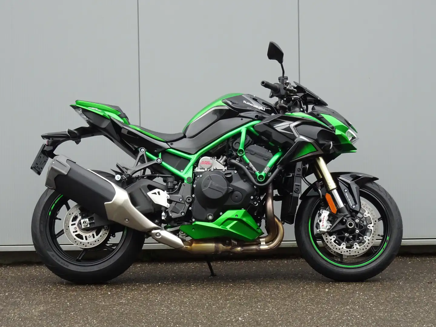 Kawasaki Z H2 in nieuwstaat!  4500km - 2022  ** BTW-motor** Grün - 1