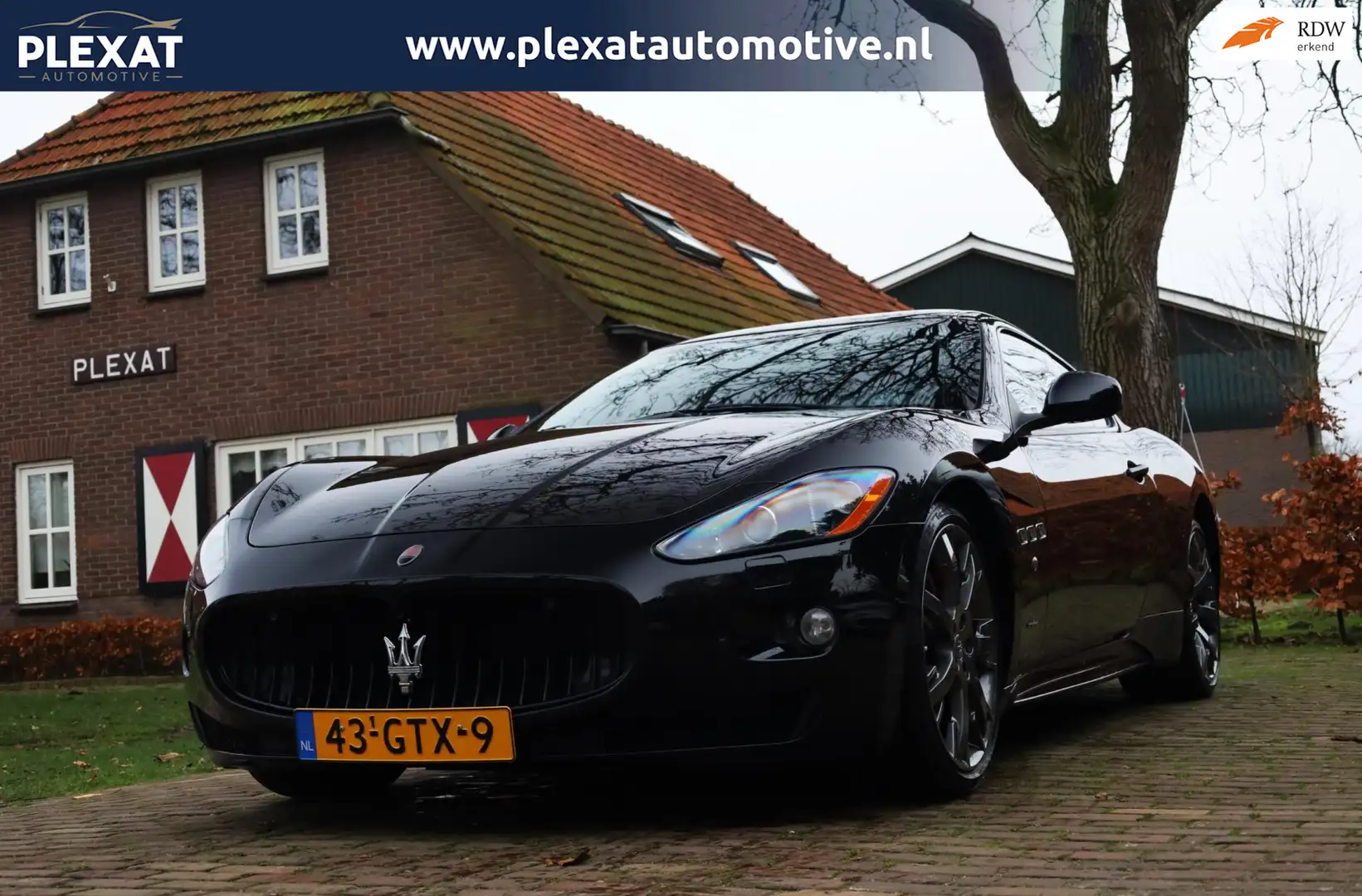 Maserati GranTurismo 4.7 S 439PK Aut. | Origineel NL | Slechts 65.000KM Noir - 1