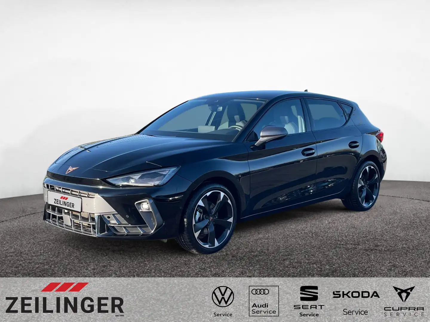 CUPRA Leon TDI DSG|NAVI|ACC|KEYLESS|KAMERA|WINTERPAKET Schwarz - 1