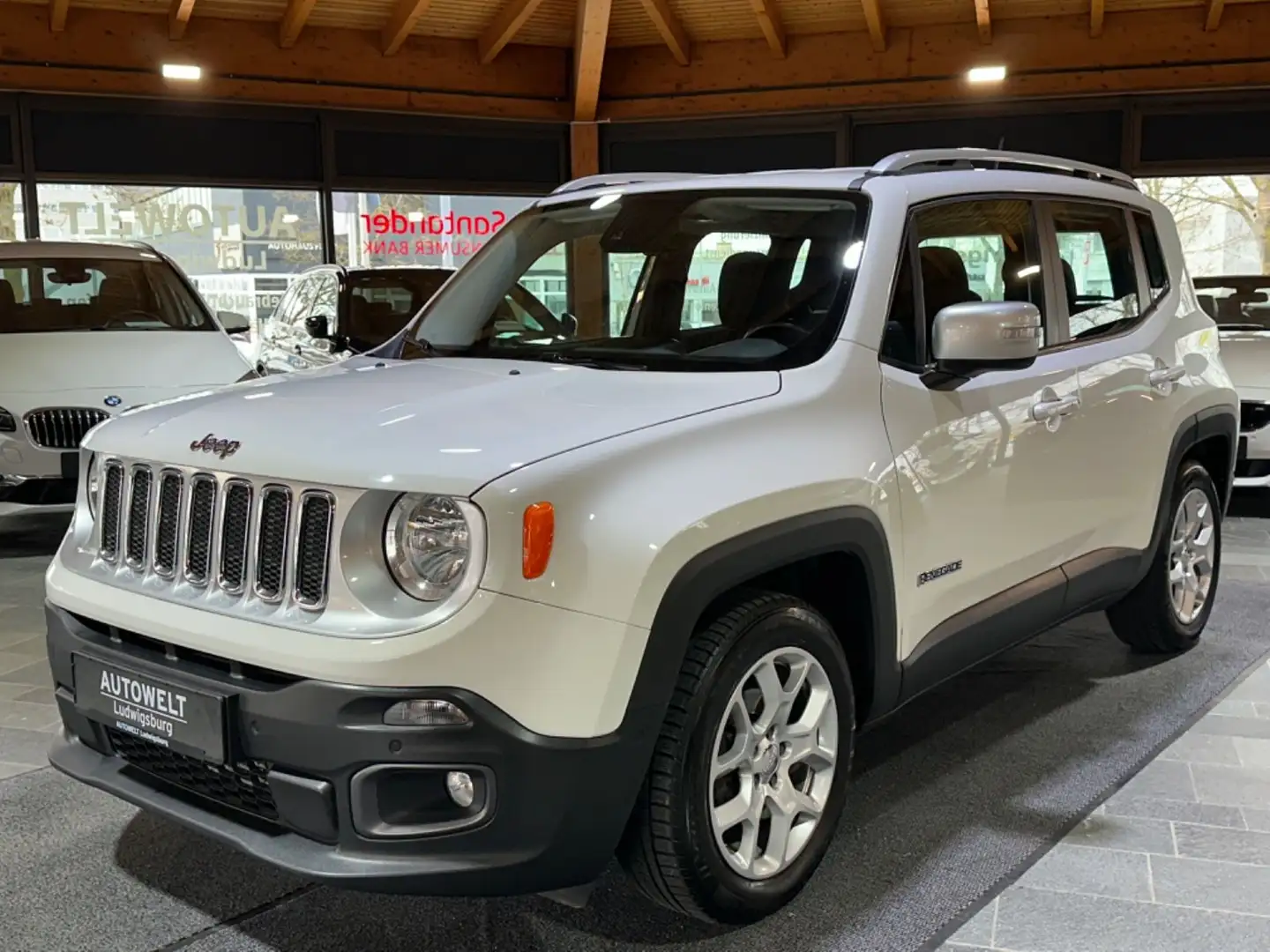Jeep Renegade Limited 1.4 M-Air FWD ACC-SPUR-TOT-ALU Weiß - 1