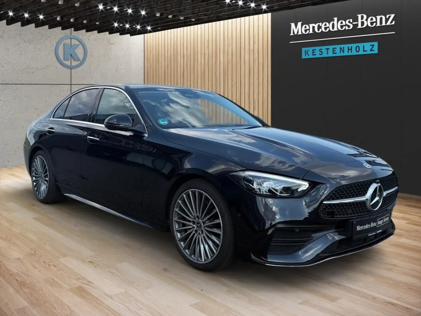 Mercedes-Benz C 200 *AMG*MEMO*AHK*NAVI*SHZ*KAMERA*SPORTAUSP* Noir - 2