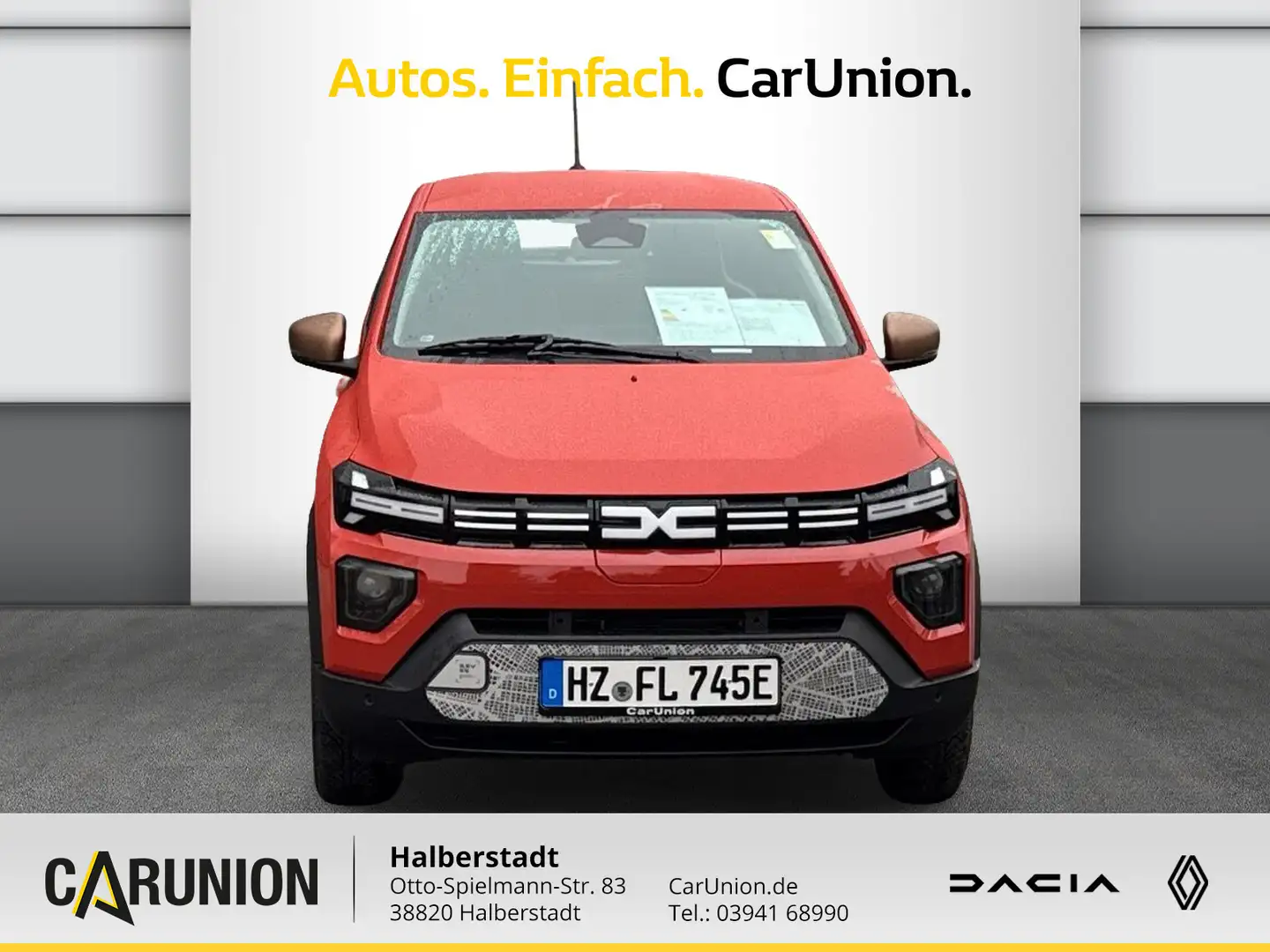 Dacia Spring Extreme ELECTRIC 65 Kamera Klima BT Rojo - 2