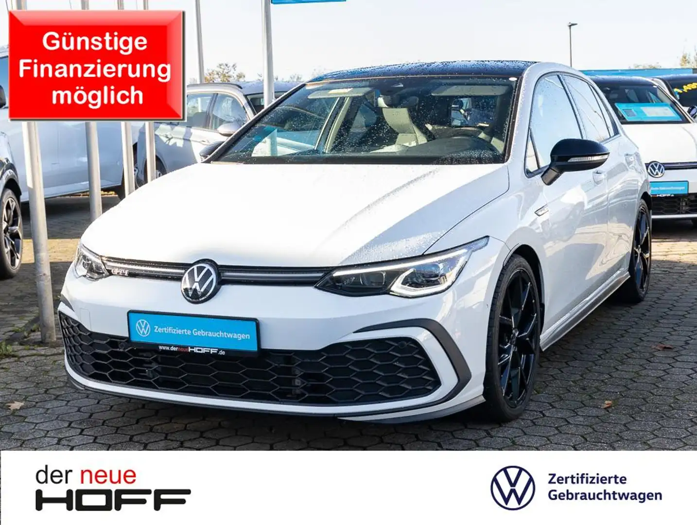 Volkswagen Golf VIII 2.0 TSI GTI PANO NAVI LED KAM HARMAN Weiß - 1