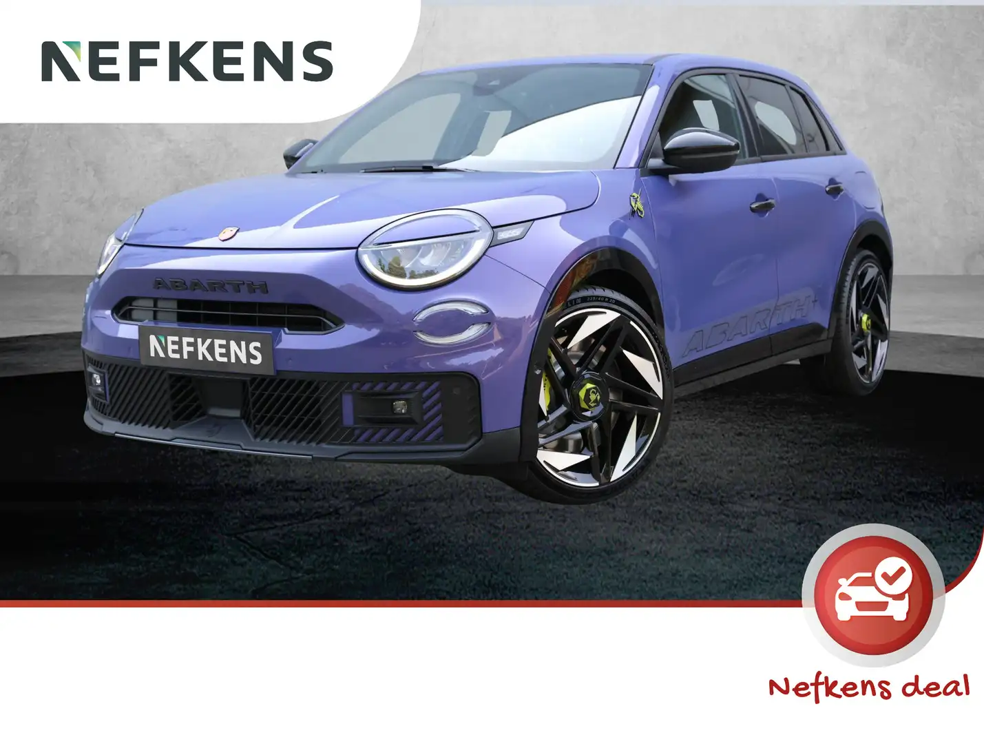 Abarth 600e Scorpionissima 54 kWh | 20 inch velgen | Navigatie Paars - 1