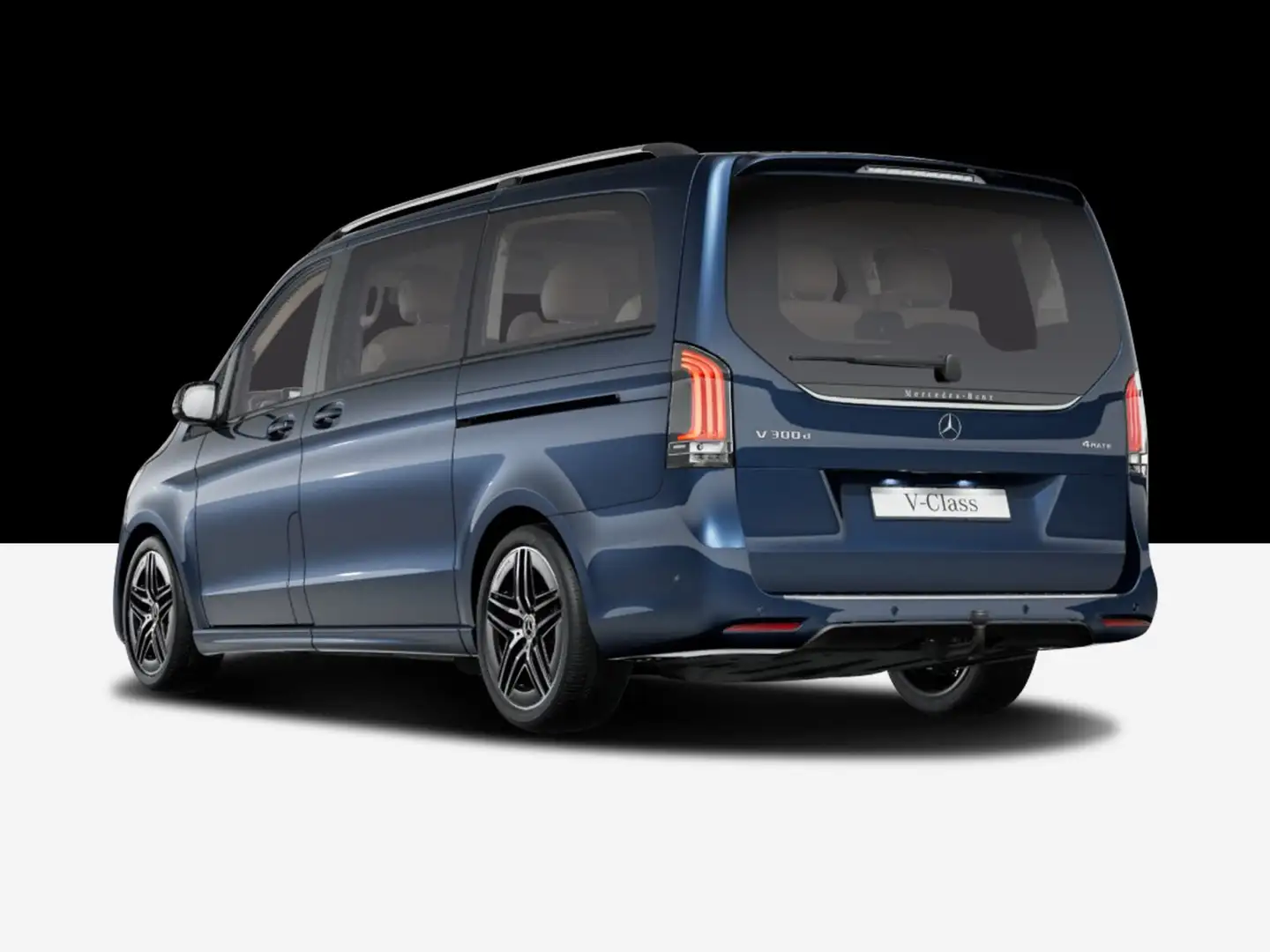 Mercedes-Benz V 300 V 300 d 4MATIC EXCLUSIVE Lang  AMG Line/Basic/Navi Bleu - 2