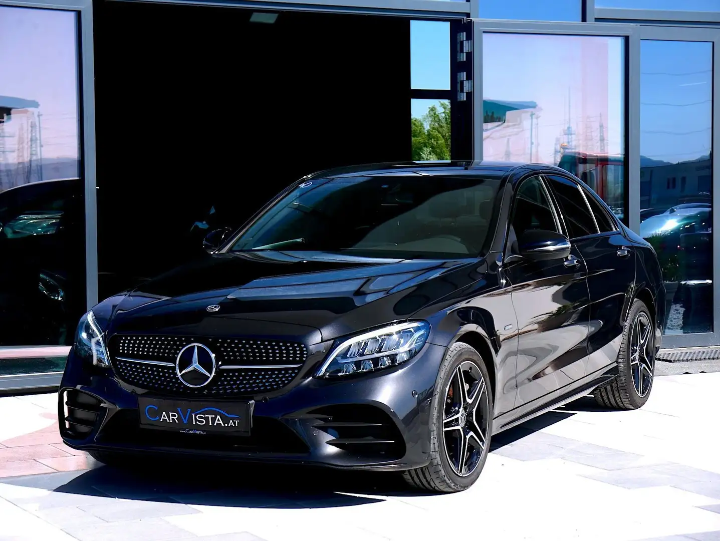 Mercedes-Benz C 300 de PHEV Aut. AMG Line – Widescreen & Night-Paket Silber - 2