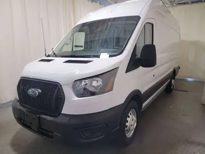 White 2025 Ford Transit Cargo Van All-Wheel Drive Automatic