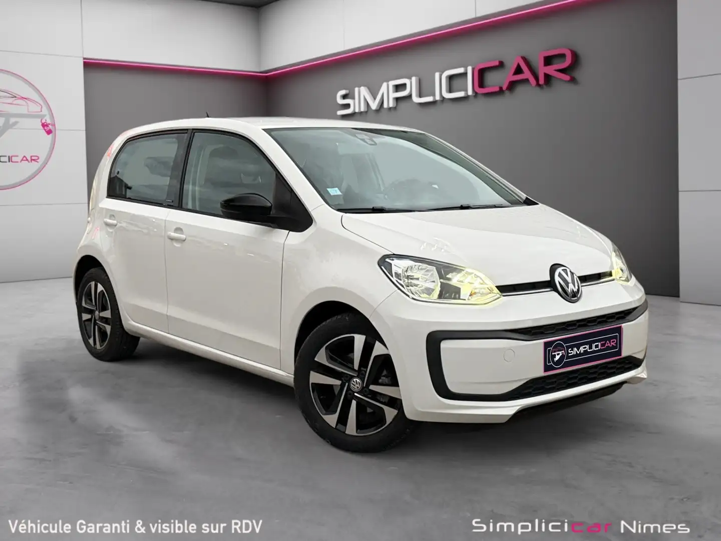 Volkswagen up! Up 1.0 60 BlueMotion Technology BVM5 Up! IQ.Drive Blanc - 1